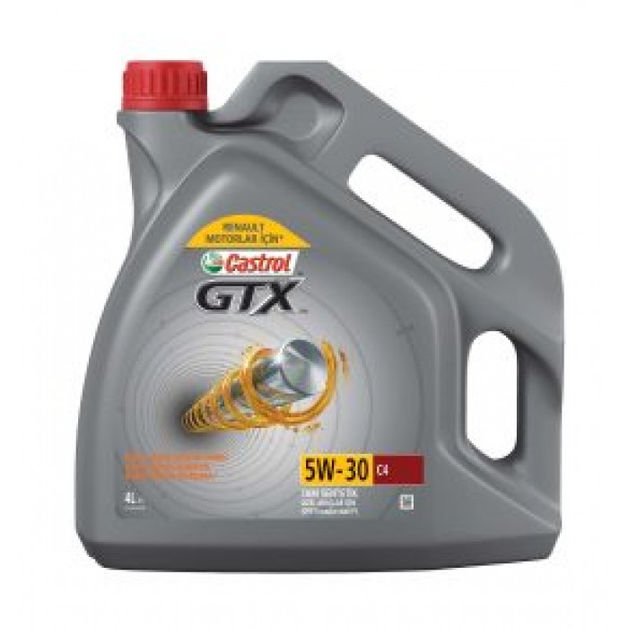 Castrol GTX 5W-30 C4 4L RN 720 Onaylı