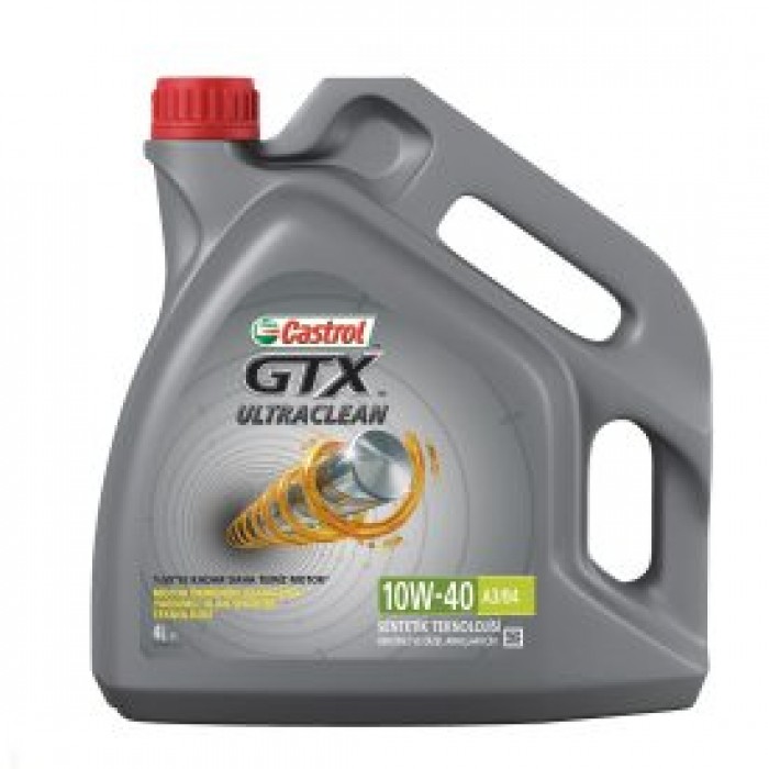 Castrol GTX Ultraclean 10W-40 A3/B4 Motor Yağı 4 Lt