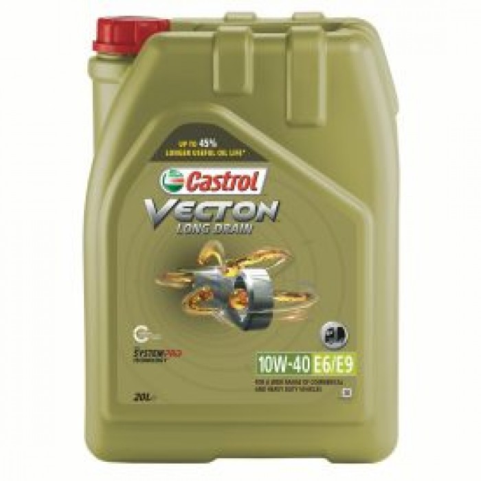 Castrol Vecton Long Drain 10W-40 E6/E9 20L